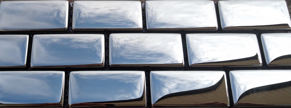 Мозаика DY01 23*48 кирп кладка серия Glass Imagine