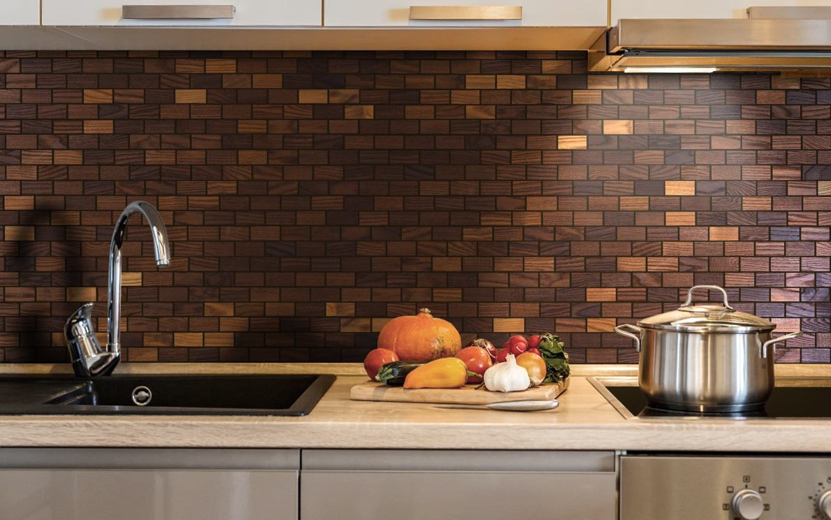 Мозаика Кирпич Термо 2.Т.2 серия Tarsi 2D