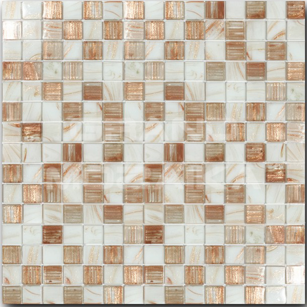 Мозаика White Stripes R+ серия Aquatica Rose