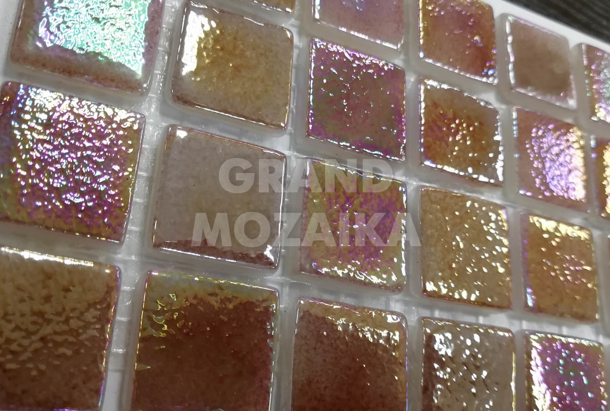 Мозаика Light Brown серия Glass Mosaic