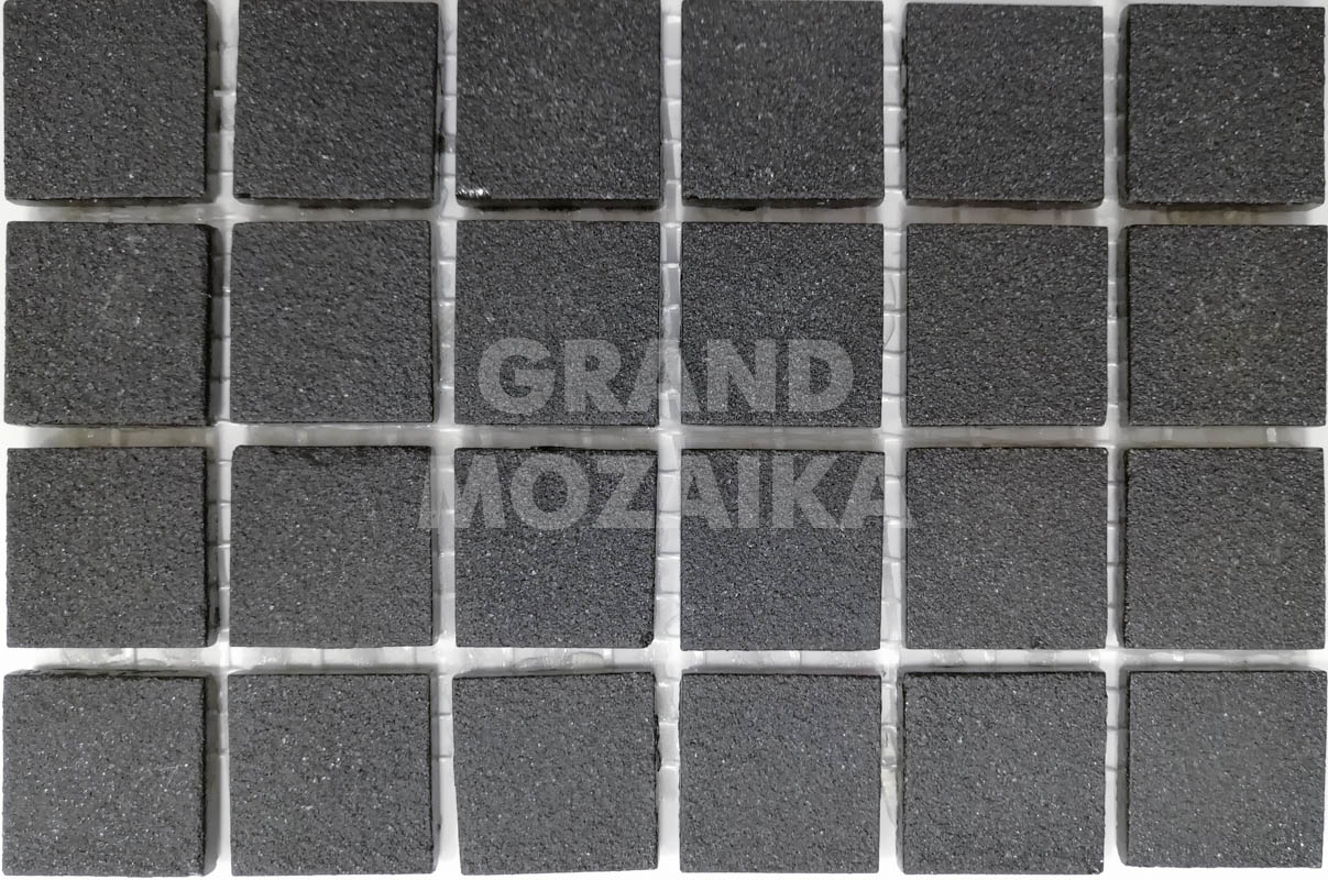 Мозаика Concrete Black серия Glass Mosaic