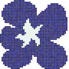 Панно Fiore Blu Grande серия Decorations