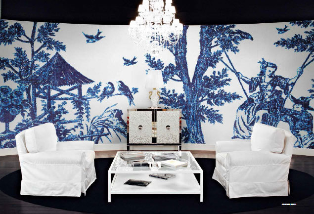 Панно Jardin Bleu A серия Decorations