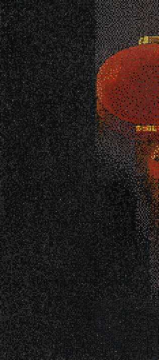 Панно Lanterns Black A серия Decorations