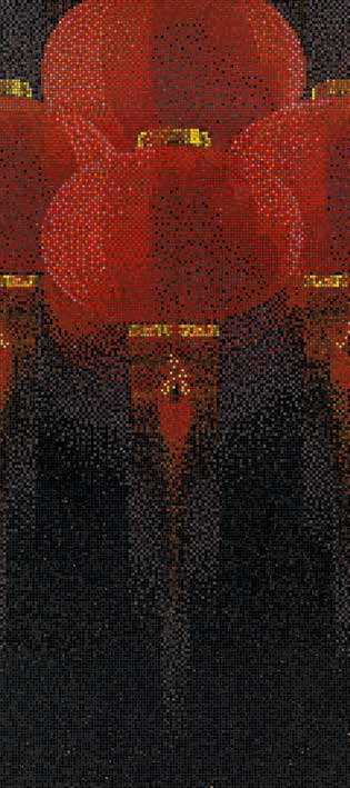 Панно Lanterns Black B серия Decorations