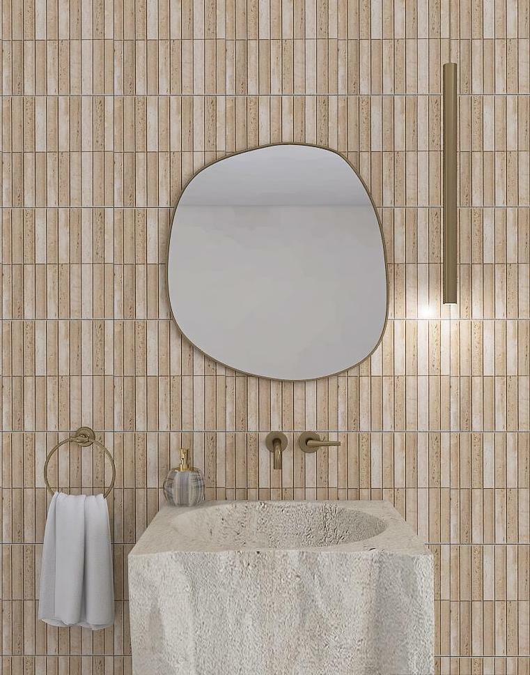 Мозаика PIX343 Concave серия Natural Stones