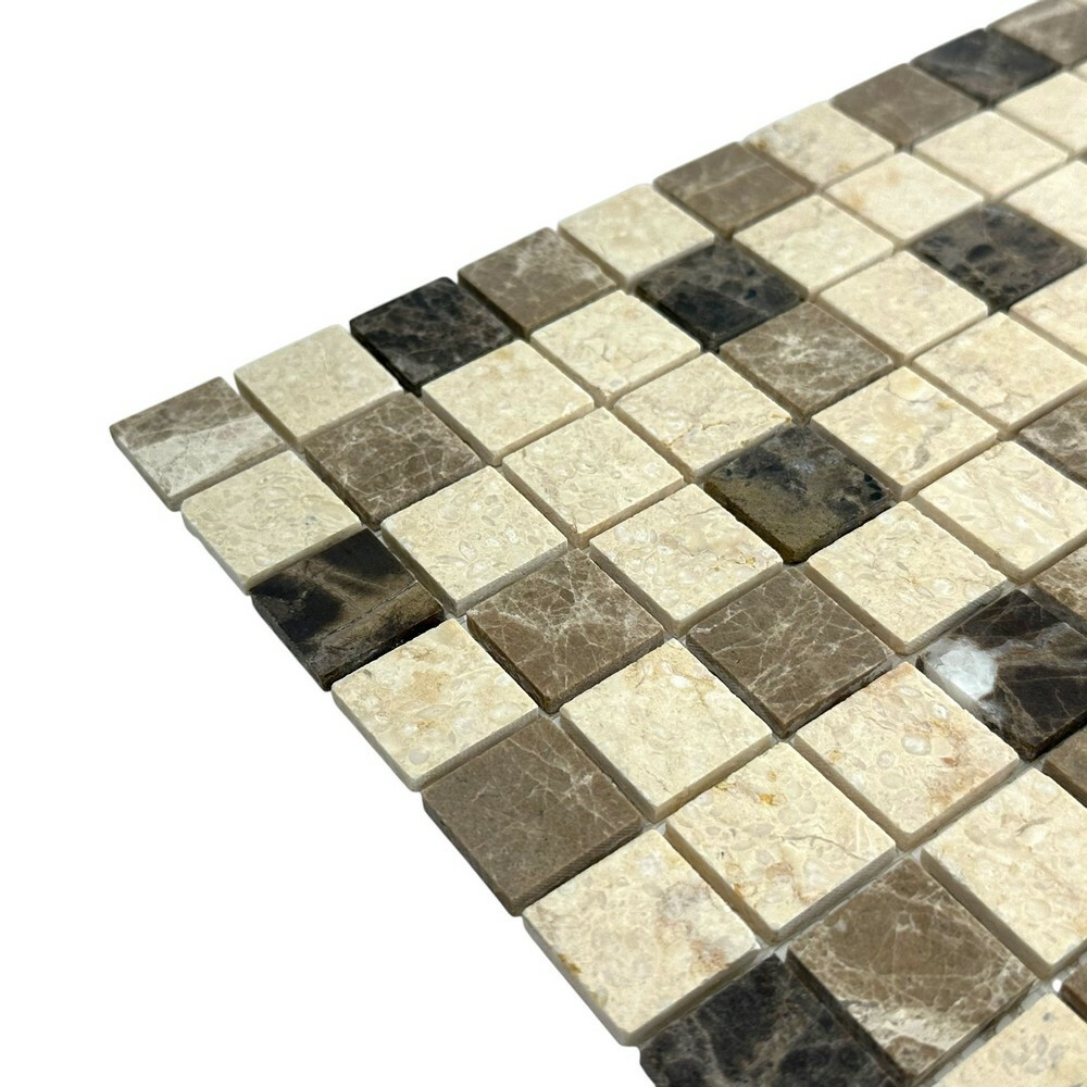 Мозаика MIX STONE 1 MAT 23x23 серия Marble Stone