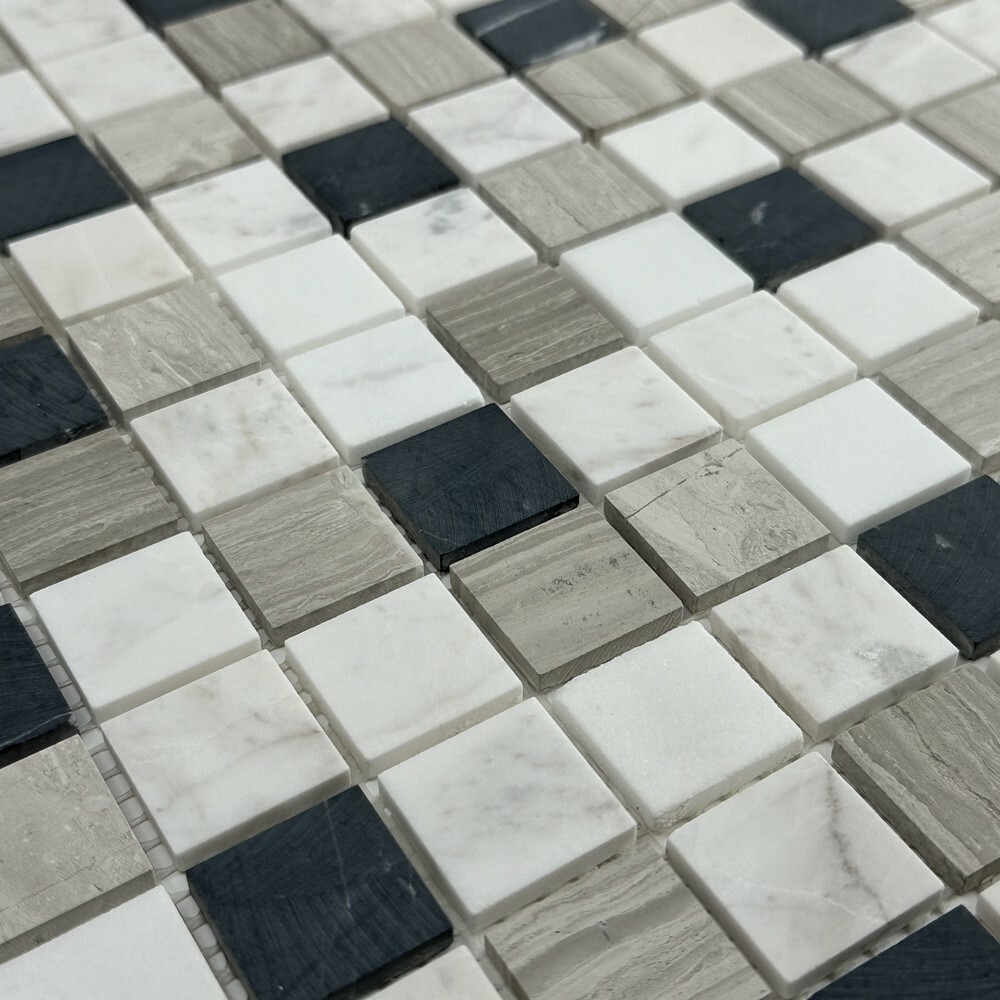 Мозаика MIX STONE 4 MAT 23x23 серия Marble Stone