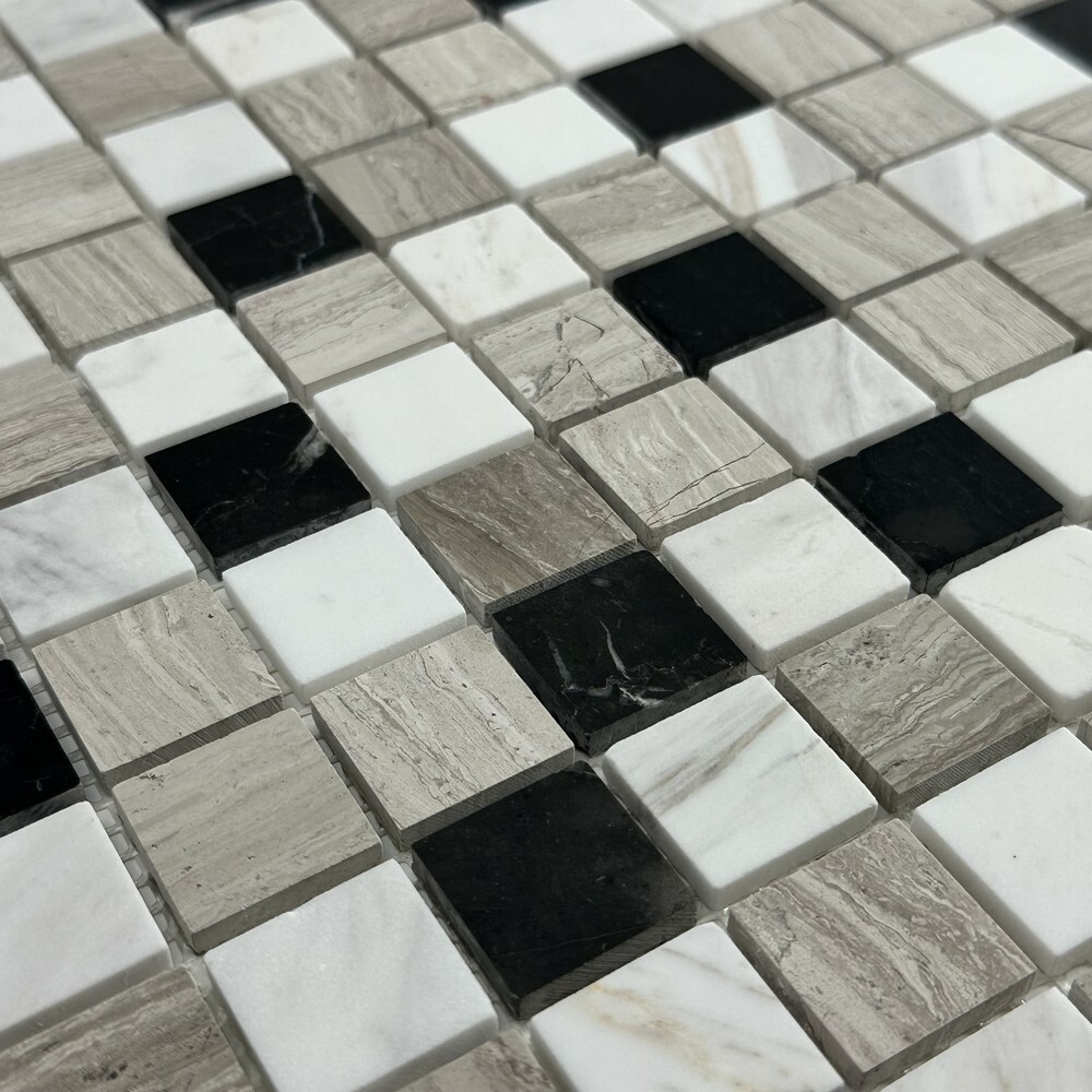 Мозаика MIX STONE 4 POL 23x23 серия Marble Stone