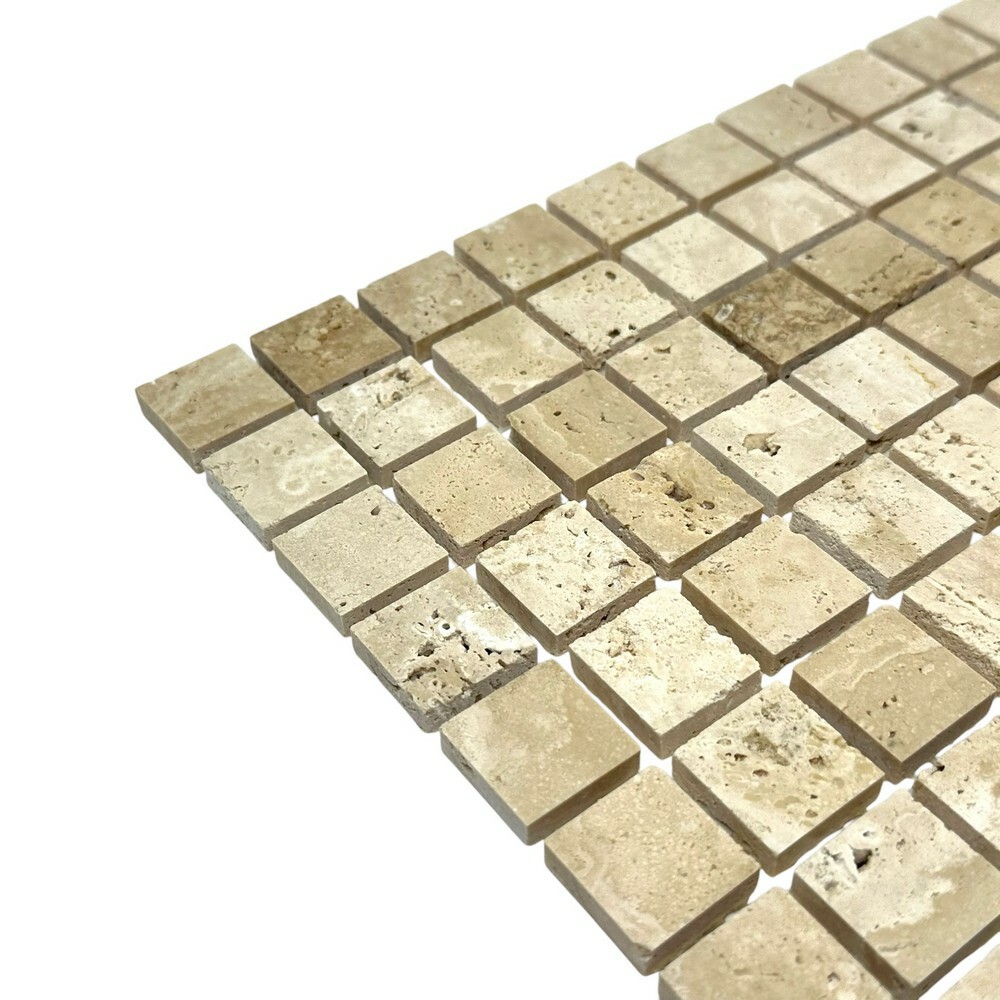 Мозаика TRAVERTINE BEIGE MAT 23x23 серия Marble Stone