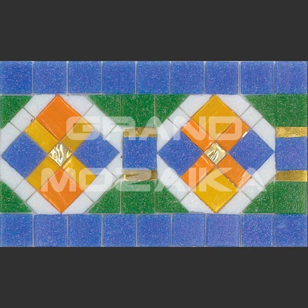 Бордюр мозаичный BC510* серия Бордюры художественные