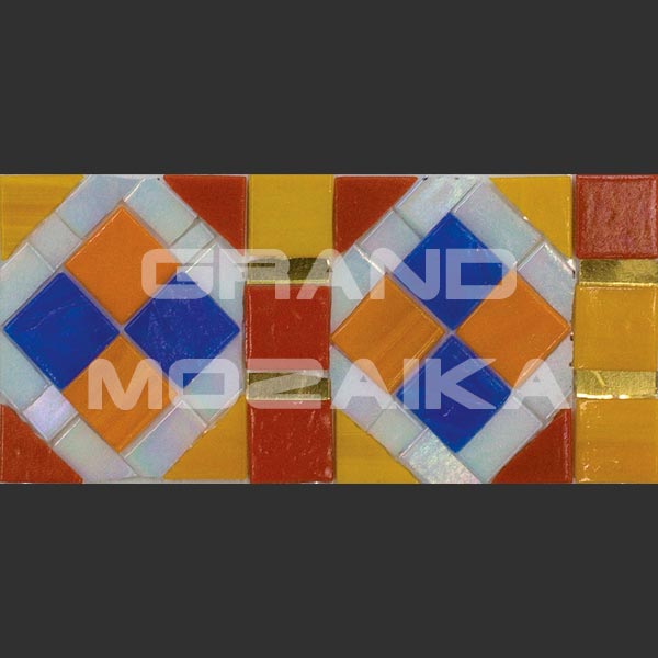 Бордюр мозаичный BC511* серия Бордюры художественные